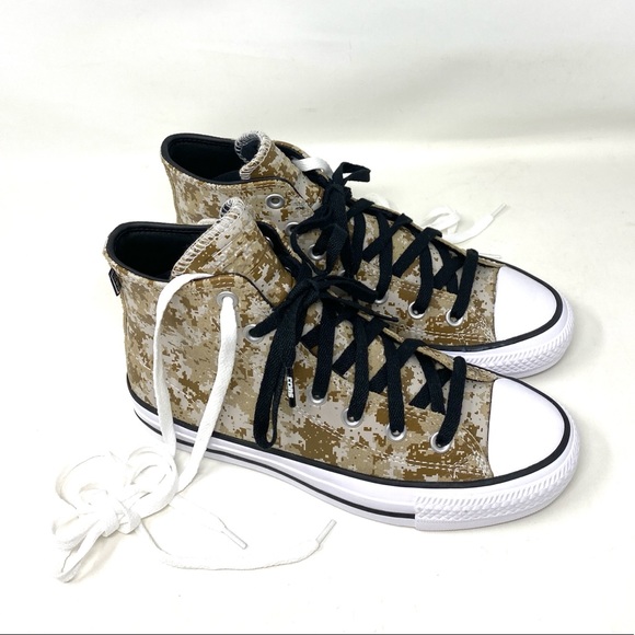 💖MEGA SALE💖Converse Shoes Women’s 170064C Chuck Taylor AS Pro High Top Khaki - Picture 2 of 9